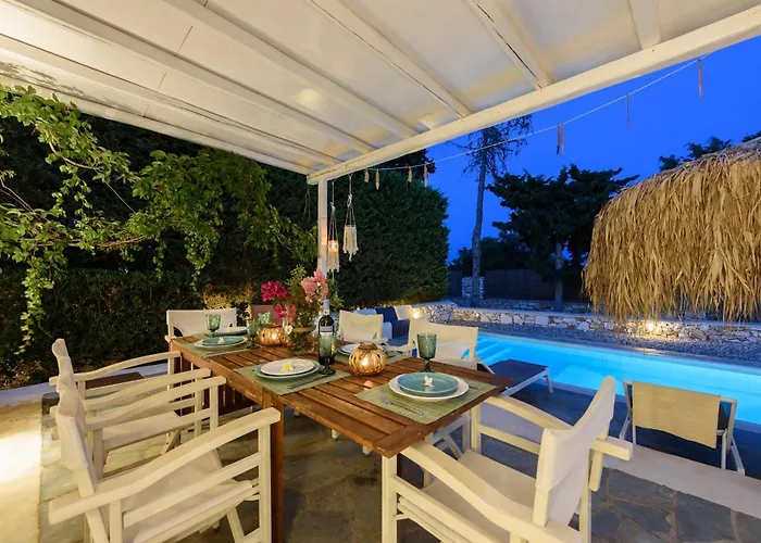 Sun Drop I With Private Pool Paros * Дриос