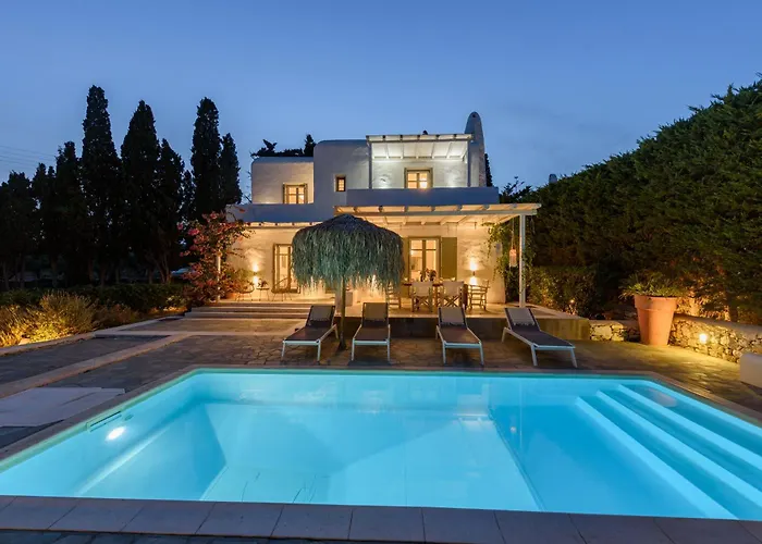 Villa Sun Drop I With Private Pool Paros Drios